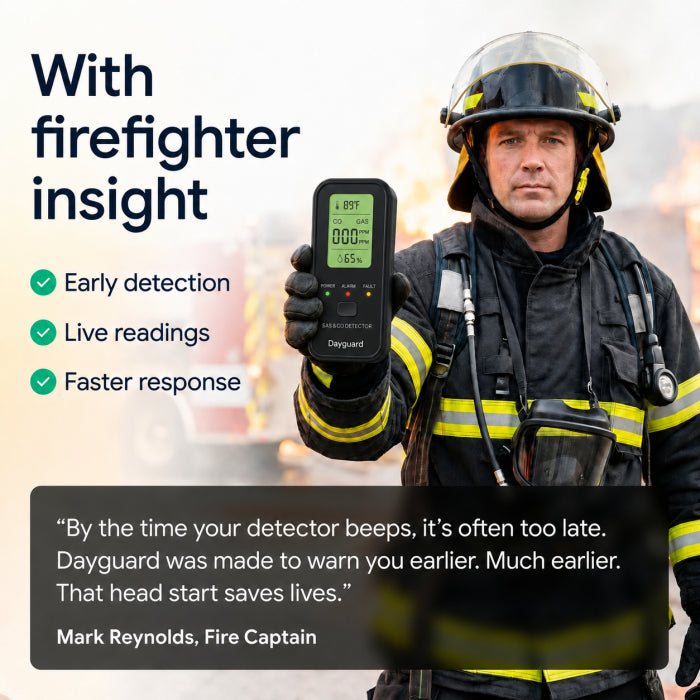 Dayguard X4 - 4 In 1 CO Detector