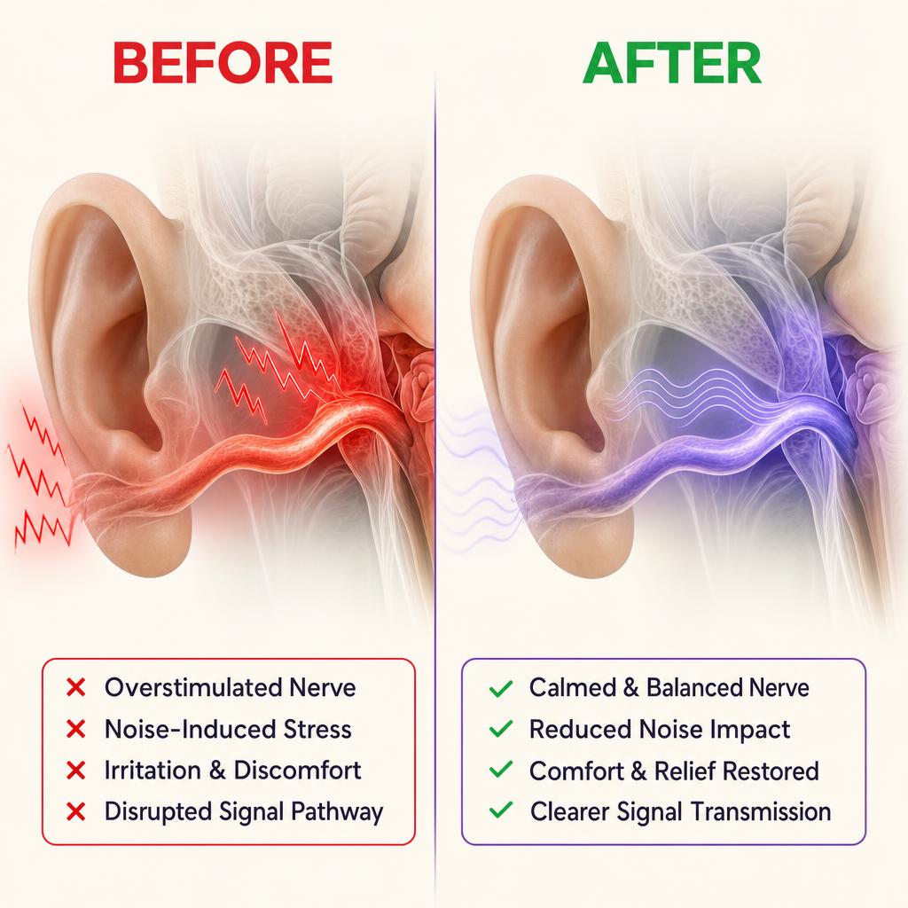 Before and after Tinnito